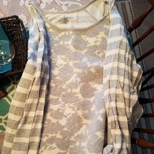 Lane Bryant poly,rayon and spandex shirt